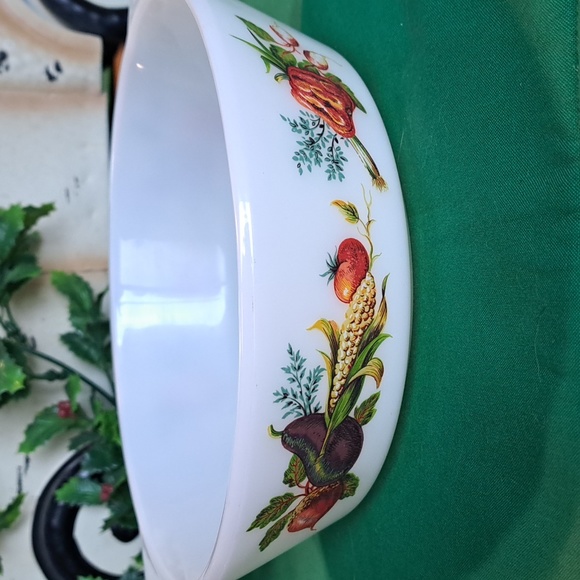 Retro JAJ pyrex garden pattern made in England 🇬🇧 - Picture 2 of 5